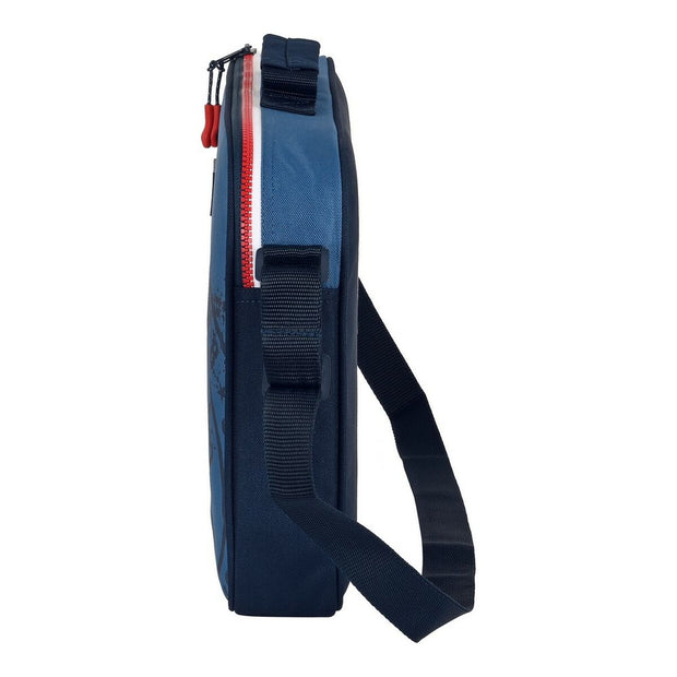 School Satchel BlackFit8 Stamp Blue (38 x 28 x 6 cm)