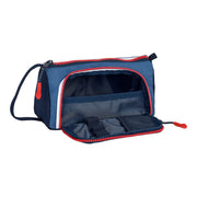 School Case BlackFit8 Stamp Blue (20 x 11 x 8.5 cm)
