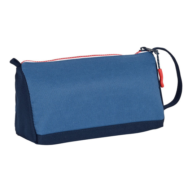 School Case BlackFit8 Stamp Blue (20 x 11 x 8.5 cm)