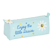 School Case BlackFit8 Daisies Light Blue (21 x 8 x 7 cm)