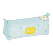 School Case BlackFit8 Daisies Light Blue (21 x 8 x 7 cm)