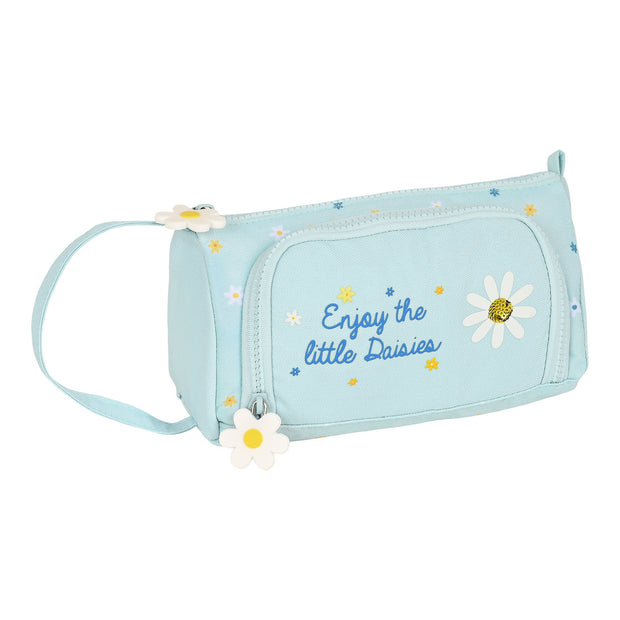 School Case BlackFit8 Daisies Light Blue (20 x 11 x 8.5 cm) (32 Pieces)