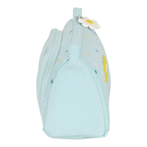 School Case BlackFit8 Daisies Light Blue (20 x 11 x 8.5 cm) (32 Pieces)