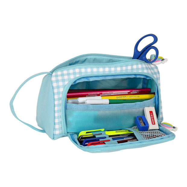 School Case BlackFit8 Fly with me White Sky blue (20 x 11 x 8.5 cm) (32 Pieces)