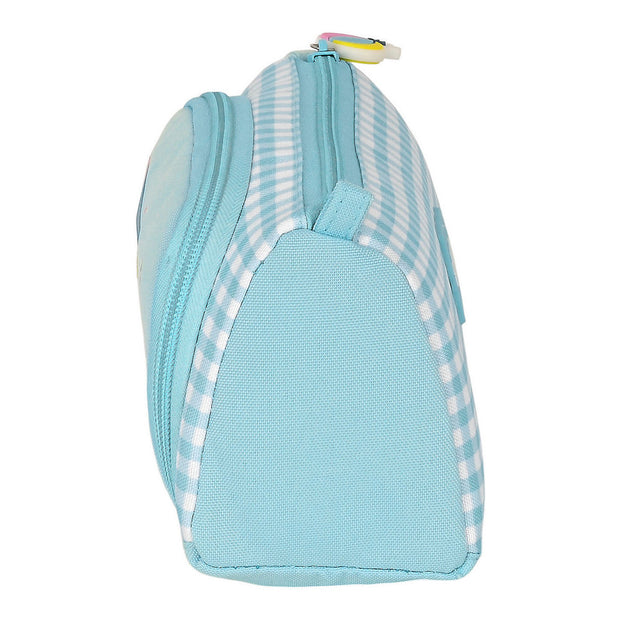 School Case BlackFit8 Fly with me White Sky blue (20 x 11 x 8.5 cm)