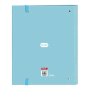Ring binder BlackFit8 Fly with me A4 White Sky blue (27 x 32 x 3.5 cm) (35 mm)