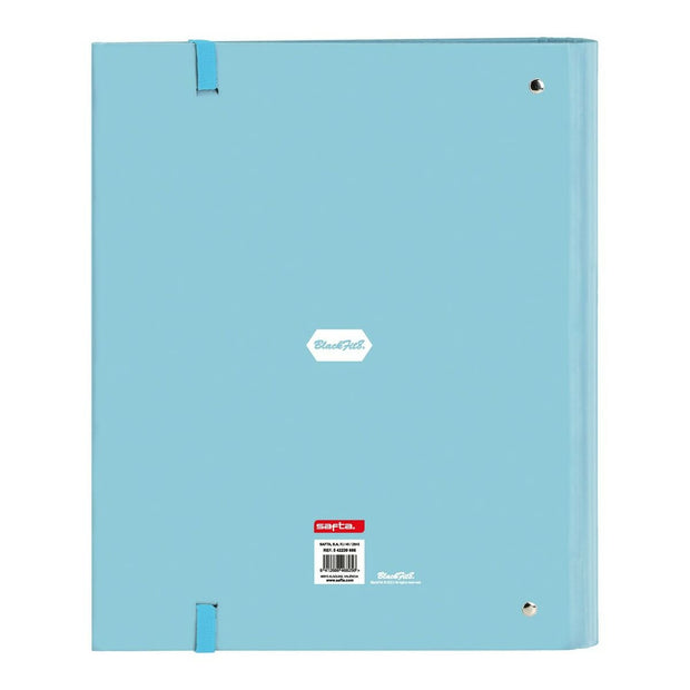 Ring binder BlackFit8 Fly with me A4 White Sky blue (27 x 32 x 3.5 cm) (35 mm)