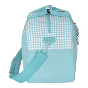 Sporttasche BlackFit8 Fly With Me Weiß Himmelsblau (50 x 26 x 20 cm)