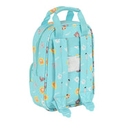 School Bag Safta Cat Turquoise (20 x 28 x 8 cm)