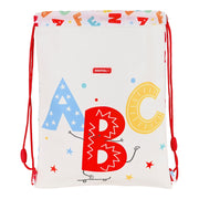 Backpack with Strings Safta Alphabet (26 x 34 x 1 cm)