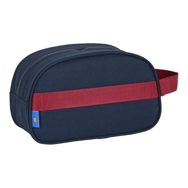 Kinder-Kulturbeutel F.C. Barcelona Blau Granatrot (26 x 15 x 12 cm)