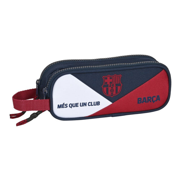 School Case F.C. Barcelona Blue Maroon (21 x 8 x 6 cm)