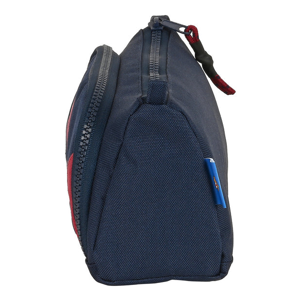 School Case F.C. Barcelona Corporativa Blue Maroon (20 x 11 x 8.5 cm)