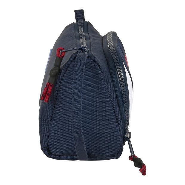 School Case F.C. Barcelona Corporativa Blue Maroon (20 x 11 x 8.5 cm)