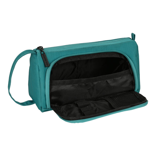 School Case Real Madrid C.F. White Turquoise Green (20 x 11 x 8.5 cm)