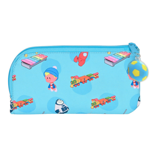 School Case Cleo & Cuquin Good Night Blue (23 x 11 x 1 cm)