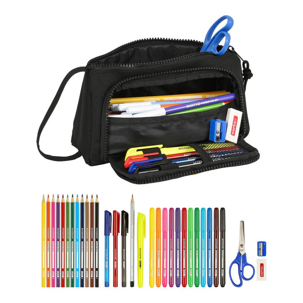 School Case El Hormiguero Black (20 x 11 x 8.5 cm) (32 Pieces)