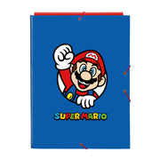 Folder Super Mario Red Blue A4 (26 x 33.5 x 2.5 cm)
