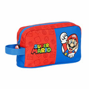 Thermo-Vesperbox Super Mario Rot Blau (21.5 x 12 x 6.5 cm)