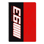 Book of Rings Marc Marquez Red Black A4
