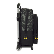 School Rucksack with Wheels Batman Hero Black (27 x 33 x 10 cm)