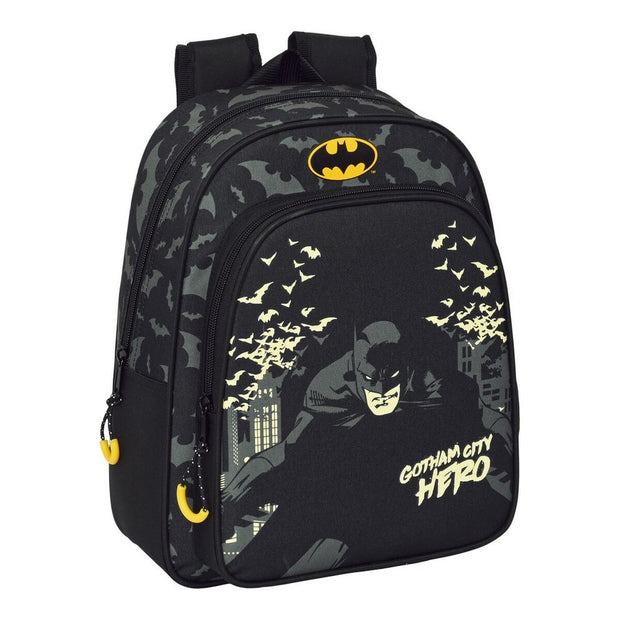 Child bag Batman Hero Black (27 x 33 x 10 cm)