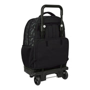 School Rucksack with Wheels Batman Hero Black (33 x 45 x 22 cm)