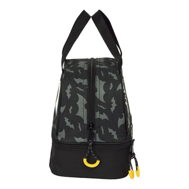 Lunchbox Batman Hero Schwarz (20 x 20 x 15 cm)