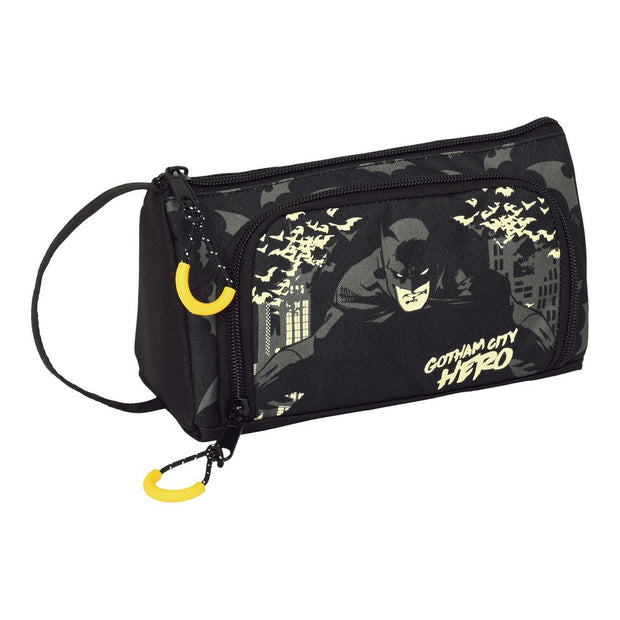 School Case Batman Hero Black (20 x 11 x 8.5 cm)