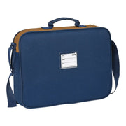 School Satchel Harry Potter Magical Brown Navy Blue (38 x 28 x 6 cm)