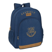 School Bag Harry Potter Magical Brown Navy Blue (32 x 38 x 12 cm)