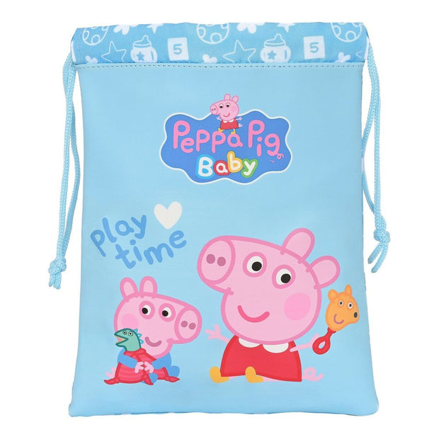 Lunchbox Peppa Pig Baby Hellblau