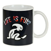 Henkelbecher El Niño Life is fun aus Keramik Bunt (350 ml)