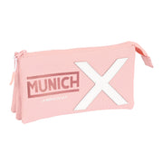 Triple Carry-all Munich Makeup Pink (22 x 12 x 3 cm)