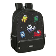 School Bag Among Us Black (30 x 40 x 14 cm)