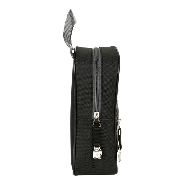 School Case Among Us Impostor Black (10 x 22 x 8 cm)