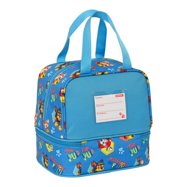 Lunchbox The Paw Patrol Friendship Blau (20 x 20 x 15 cm)