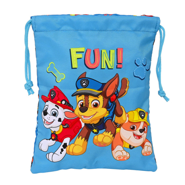 Lunchbox The Paw Patrol Friendship 20 x 25 cm Sack Blau