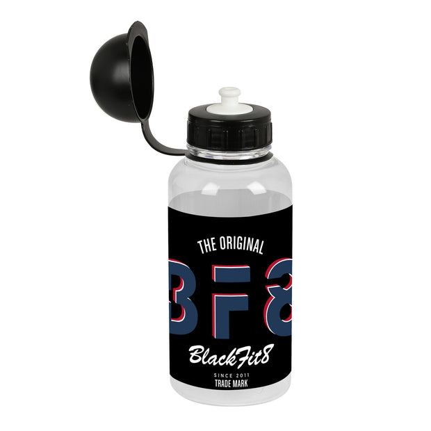 Wasserflasche BlackFit8 Urban Schwarz Marineblau PVC (500 ml)