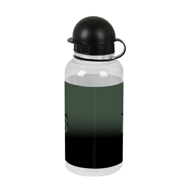 Wasserflasche BlackFit8 Gradient Schwarz Militärgrün PVC (500 ml)