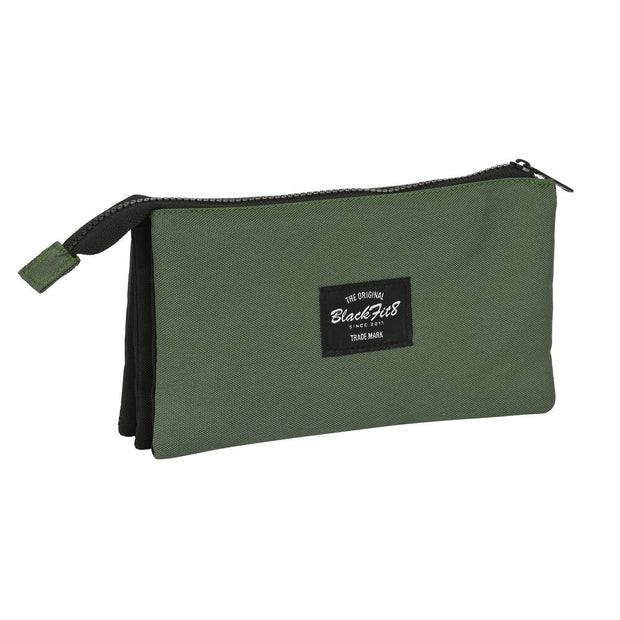 Triple Carry-all BlackFit8 Gradient Black Military green (22 x 12 x 3 cm)