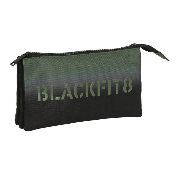 Triple Carry-all BlackFit8 Gradient Black Military green (22 x 12 x 3 cm)