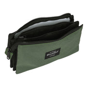 Triple Carry-all BlackFit8 Gradient Black Military green (22 x 12 x 3 cm)