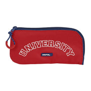 School Case Safta University Red Navy Blue (23 x 11 x 1 cm)