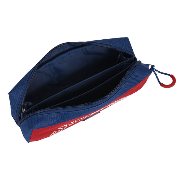 School Case Safta University Red Navy Blue (21 x 8 x 8 cm)