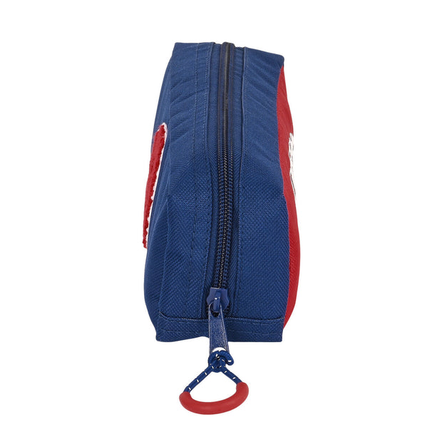 School Case Safta University Red Navy Blue (21 x 8 x 8 cm)