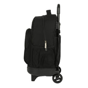 School Rucksack with Wheels Safta Surf Black (33 x 45 x 22 cm)