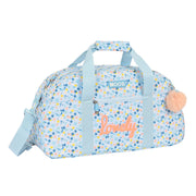 Sporttasche Moos Lovely Hellblau (50 x 26 x 20 cm)