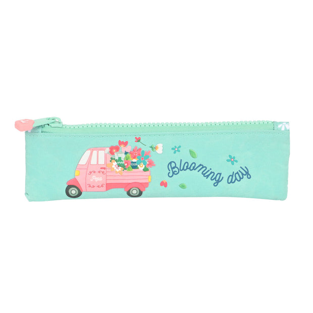 School Case Glow Lab Pepa Green (20 x 6 x 1 cm)