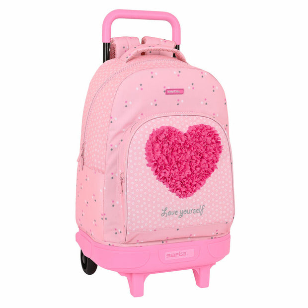 School Rucksack with Wheels Safta